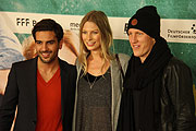 Elyas M`Barek, Bastian Schweinsteiger mit Freundin Sarah Brandner @ "Fack ju Göhte" Filmpremiere (©Foto: Martin Schmitz)